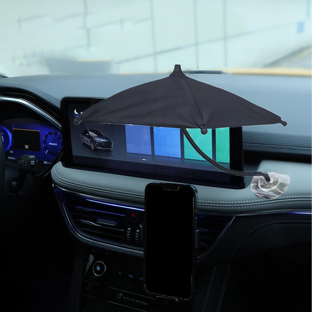 Phone Sun Umbrella, Portable Cycling Sun Shade for Phone Accessories F523