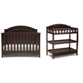 Delta Children Perry 6-in-1 Convertible Crib - Greenguard Gold Certified, Bianca White
