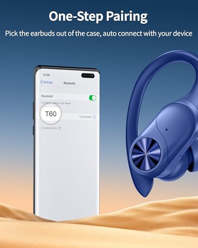 Wireless Earbuds with Charging Case, IPX7 Waterproof, 80hrs Playtime I710320