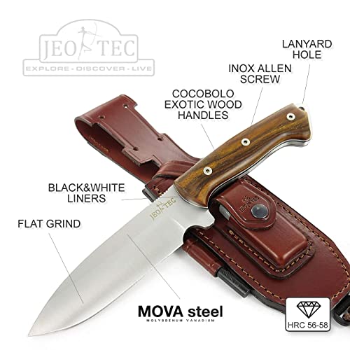 Fixed Blade Bushcraft Survival Knife, Full Tang 11" with Sheath G64128