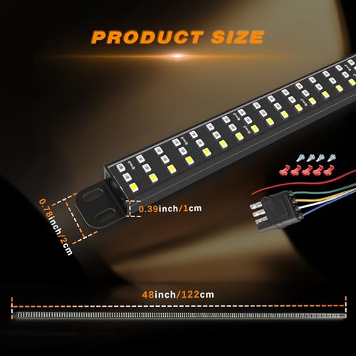 60 Inch LED Tailgate Light Bar with Reverse and Turn Signals J750361