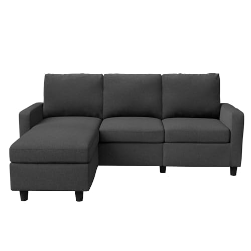Convertible Sectional Sofa L Shaped Couch with Reversible Chaise U238492