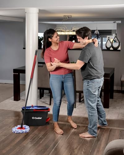 Spin Mop & Bucket System with Clean Water P370240