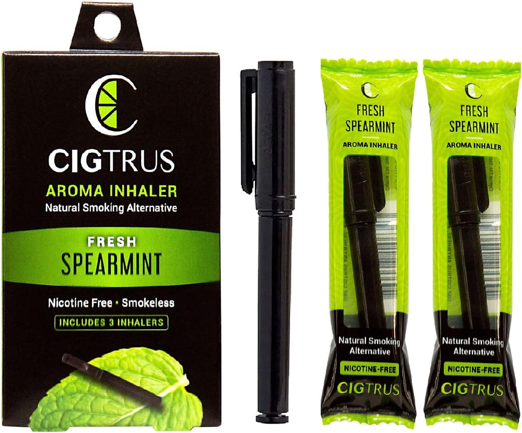 Smokeless Air Puffer, Lemon Lime & Fresh Spearmint, 6 Piece, Nicotine-Free K1712