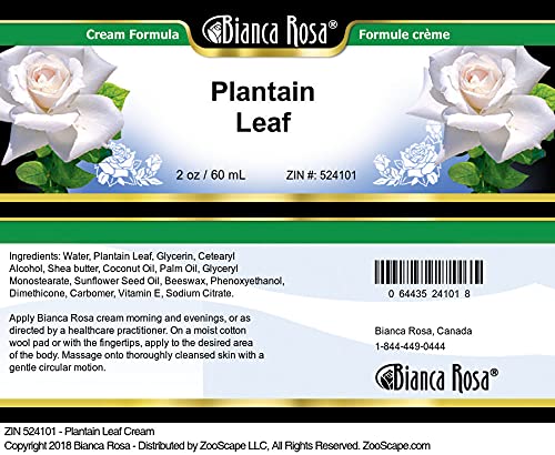 Plantain Leaf Cream, 2 oz I1237