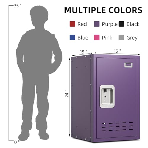 Metal Locker Storage Cabinet with Lock M3422