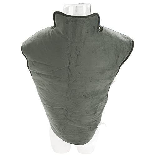 Heating Pad for Back Neck and Shoulders, Grey, Washable O279251