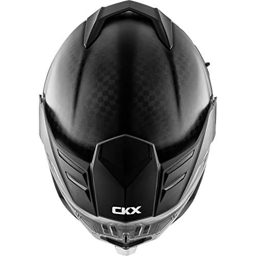 Carbon Solid Full Face Helmet with Double Shield J385494