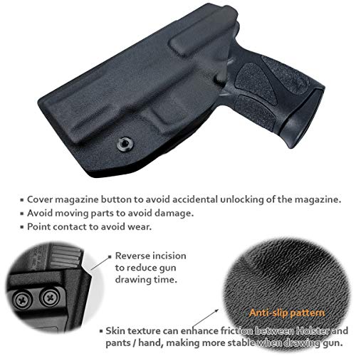 Kydex IWB Holster for Taurus G2C 9mm & Millennium PT111 G2 / PT140 Pistol Y7181