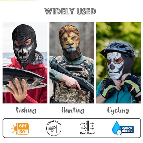 Balaclava Face Mask 2 Hole Full Mask Motorcycle Cycling Q811
