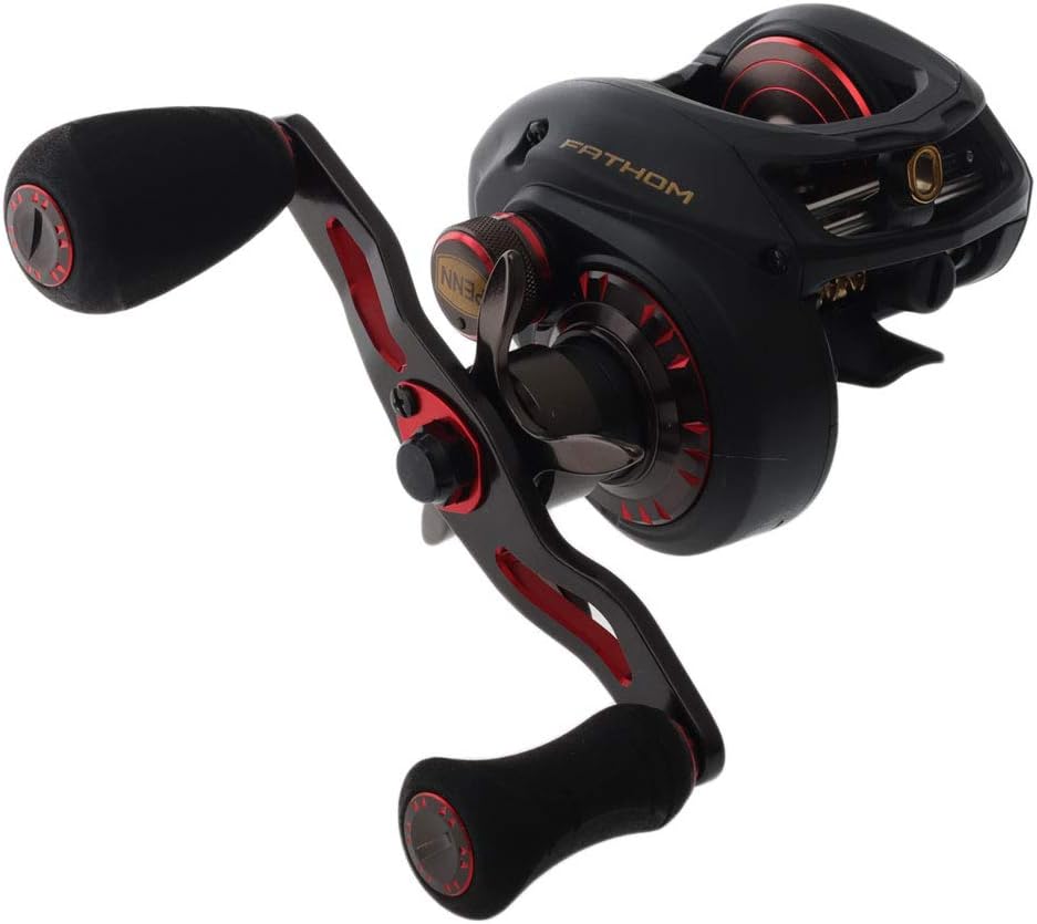 PENN Fathom Low Profile Reel Black Gold 9.2 oz