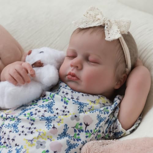 Lifelike Reborn Baby Doll 20 Inch Realistic Newborn Girl with Accessories D526