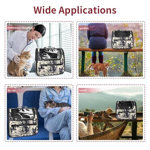 Halloween Cat Backpack Carrier, Breathable Bubble Pet Backpack R5452