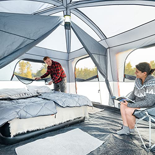Family Camping Tent for 10-12 Person, Multi Room Cabin Tent for Car Camping I912138