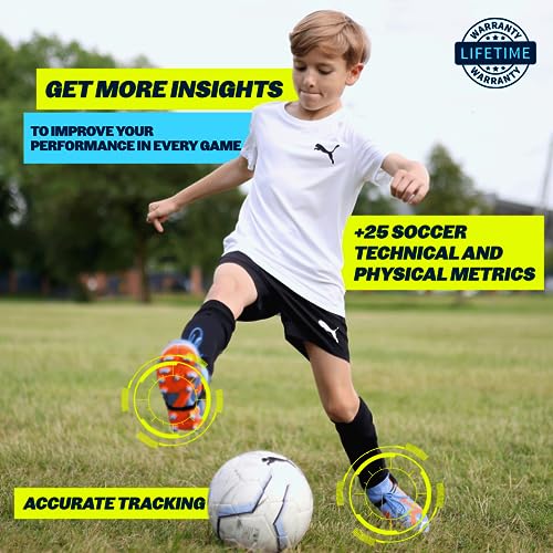 Smart Soccer Tracker for Cleats with Training App N31376