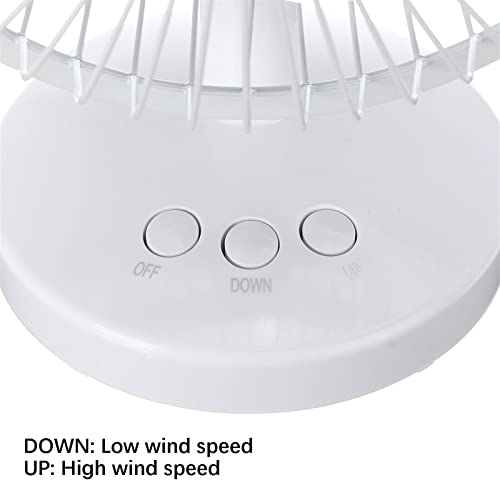 Portable USB Desktop Fan 6 Inch Silent Air Circulator C920876