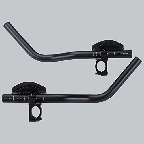 Aero Bars Aluminium Two-Piece Tri Bars Black 26/31.8 mm Bike Handlebar L563