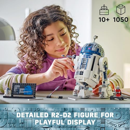 Star Wars R2-D2 Building Toy Set for Kids Ages 10+ P84277
