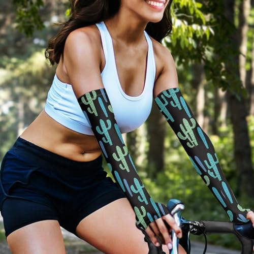 Sun Protection Arm Sleeves for Men Women Cooling Outdoor Sports Z363392