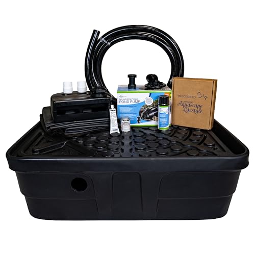 Backyard Waterfall Fountain Kit for Landscape and Garden O3127