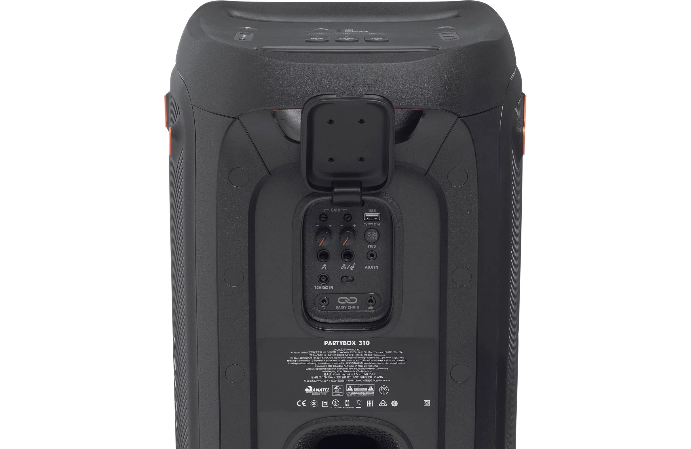Portable Bluetooth Speaker with Long Lasting Battery and Light Show M64505