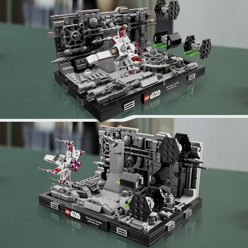 Star Wars Death Star Trench Run Diorama Building Set L835