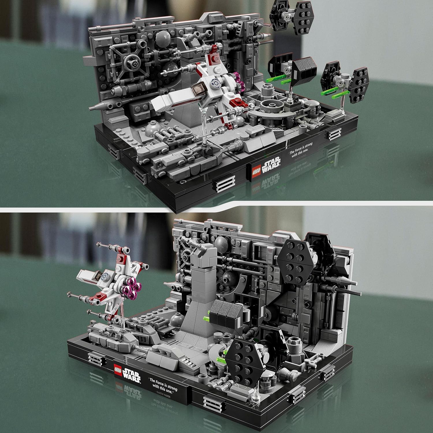 Star Wars Death Star Trench Run Diorama Building Set L835