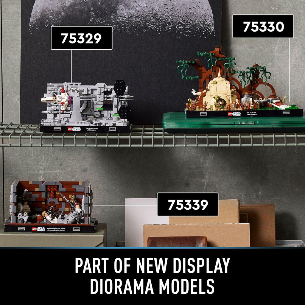 Star Wars Death Star Trench Run Diorama Building Set L835