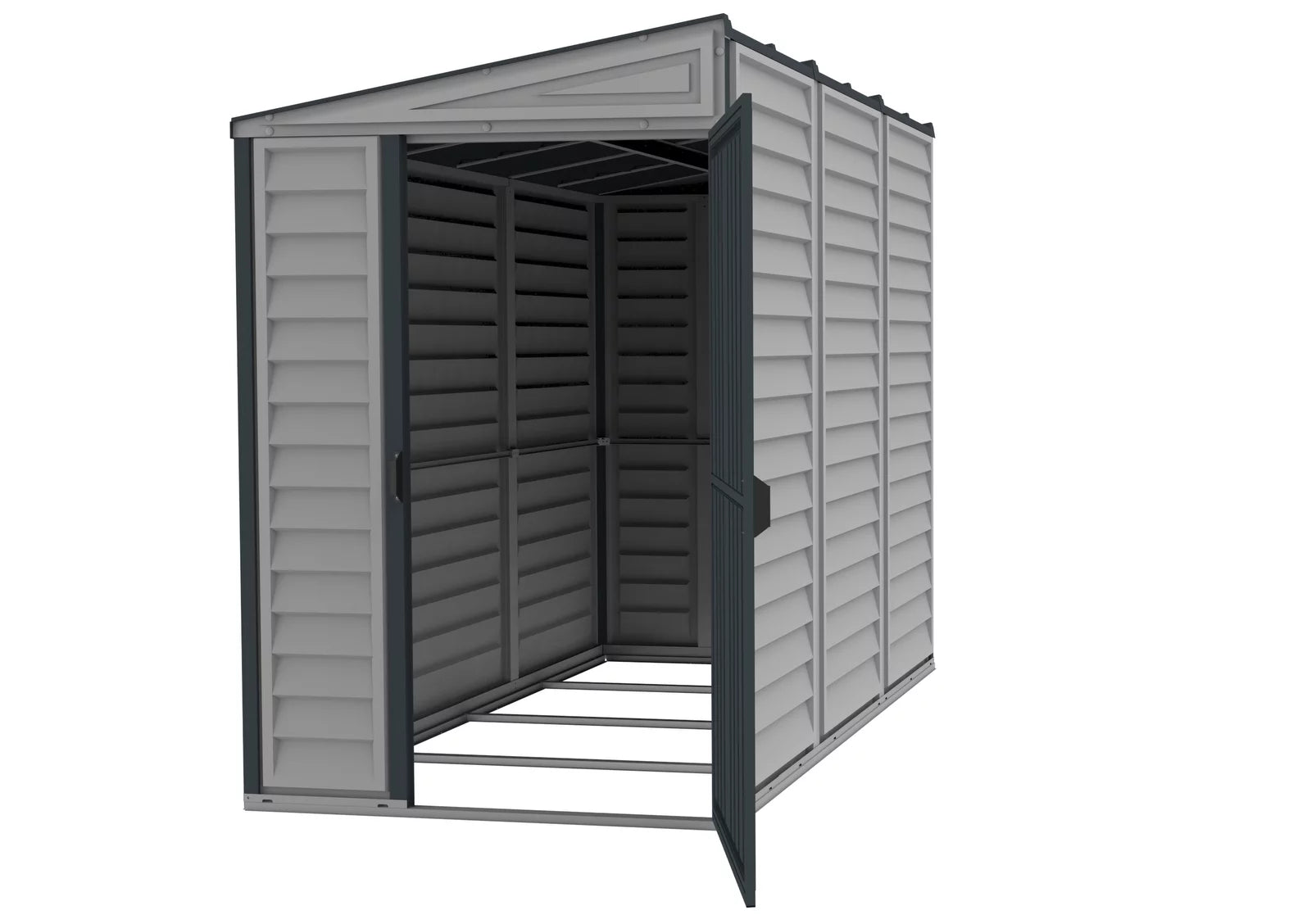 Outdoor Storage Shed with Foundation Kit T452