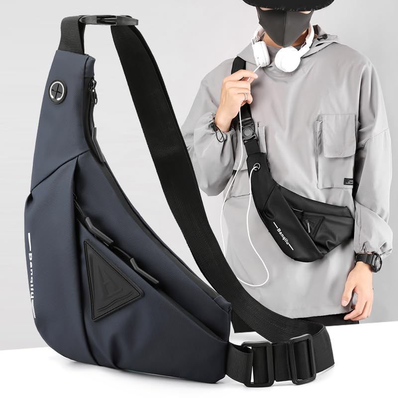 Small Sling Shoulder Crossbody Bag Lightweight Anti-theft Casual Chest Bag X981300
