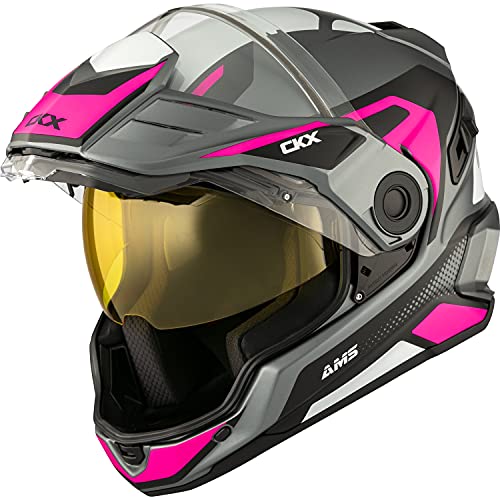 Snow Helmet with Electric Shield Matte Pink S271