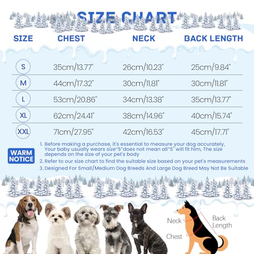 Black Dog Winter Coat with Harness, Reflective Waterproof Jacket for Small Dogs O43201