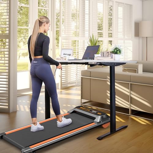 Under Desk Treadmill Walking Pad with LED Display for Home Office Y38532