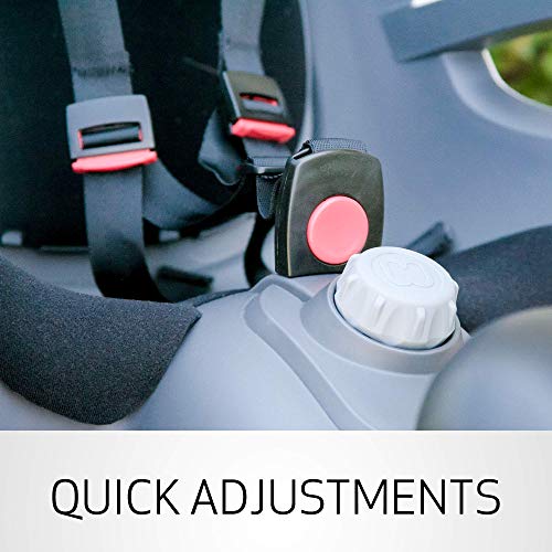 Rear Child Bike Seat - Frame Mount, Shock Absorbing, Adjustable O68380