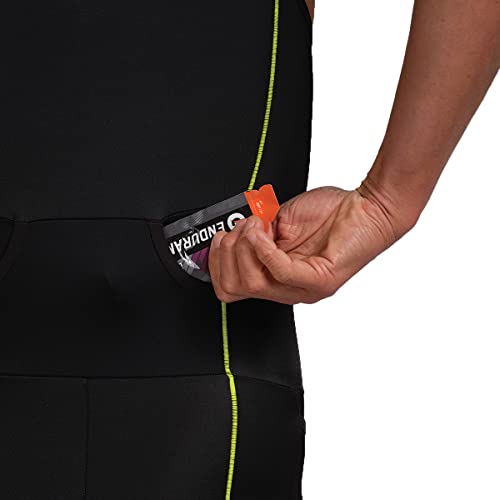Men’s Sleeveless Triathlon Tank Suit with Chamois Pad and Pockets N4014