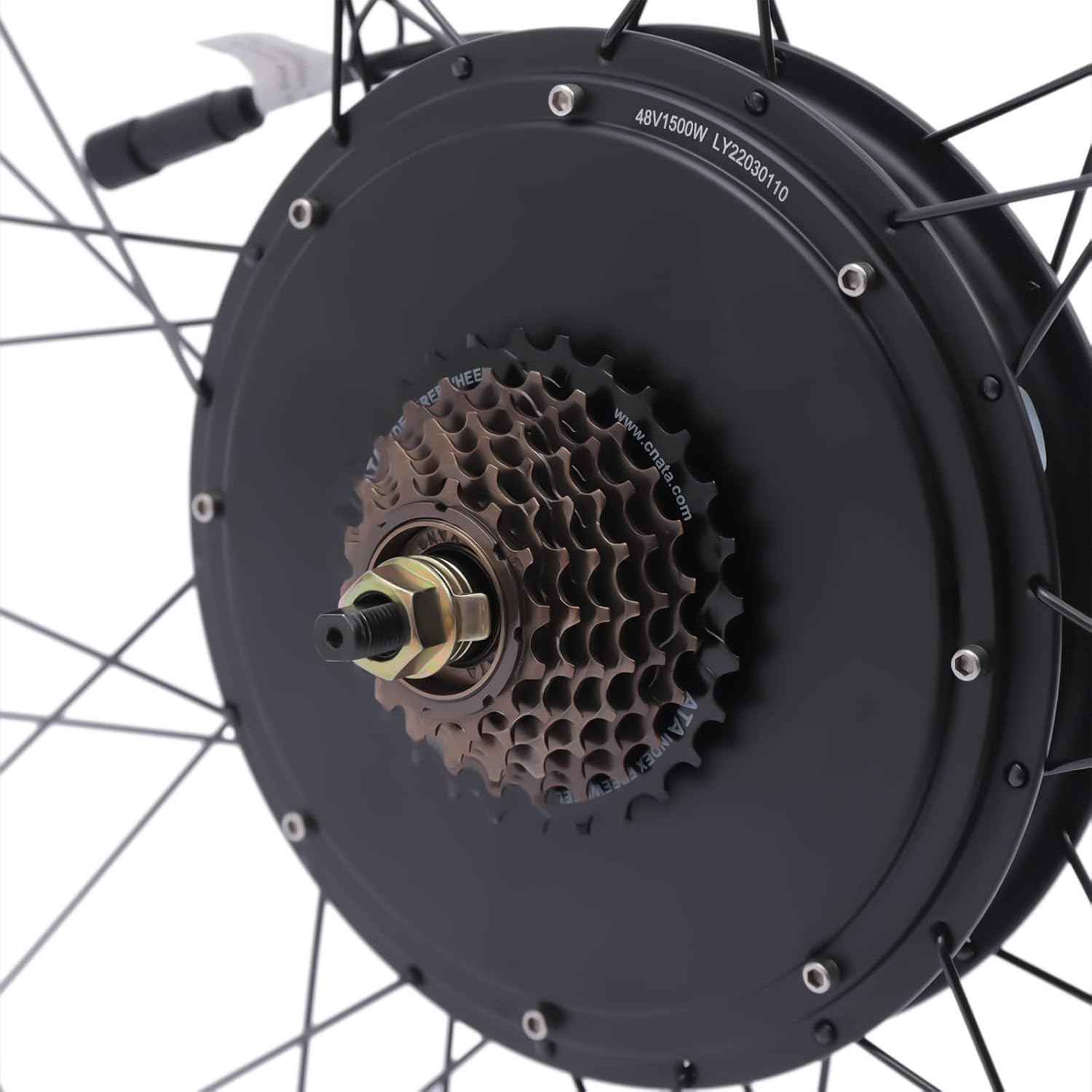 Electric Bicycle Conversion Kit Rear Hub Motor, 5 Speed, Low Noise U364