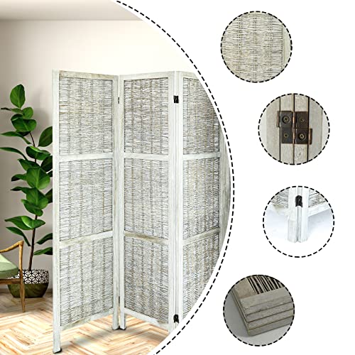 Room Divider Wood Screen Freestanding B928790