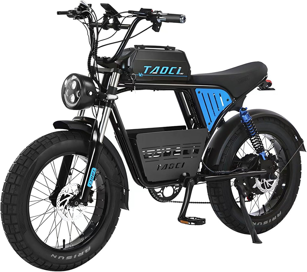 2000W Electric Bike for Adults,35MPH AWD Dual Motor Electric Mountain Bike,48V23Ah Removable Battery,26" Fat tire Electric Bicycles,with Suspension Fork,21 Speed Gears