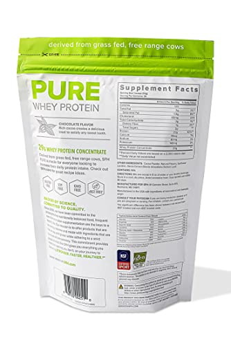 Pure Whey Protein Powder, Grass Fed, Non-GMO A224959