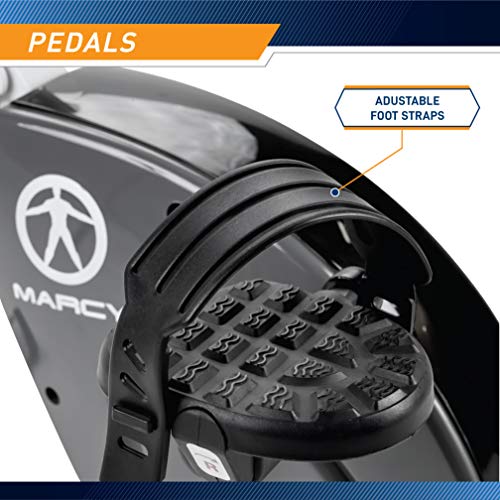 Foldable Upright Exercise Bike with Adjustable Resistance Y823979