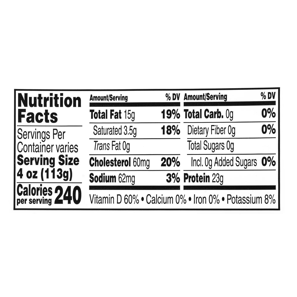 Atlantic Salmon Fillets, 2-3 lb Whole Side L407407