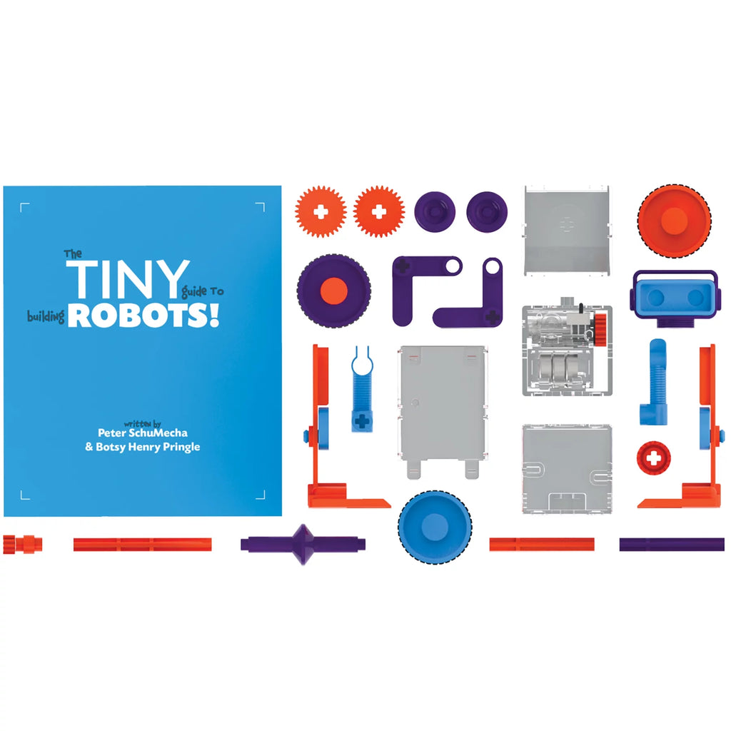Tiny Robots with 15 Motorized Builds K479039