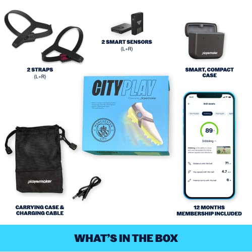Smart Soccer Tracker for Cleats with Training App N31376