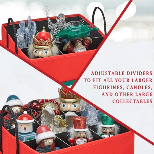 Christmas Nutcracker Storage Box for Figurines and Ornaments R1156