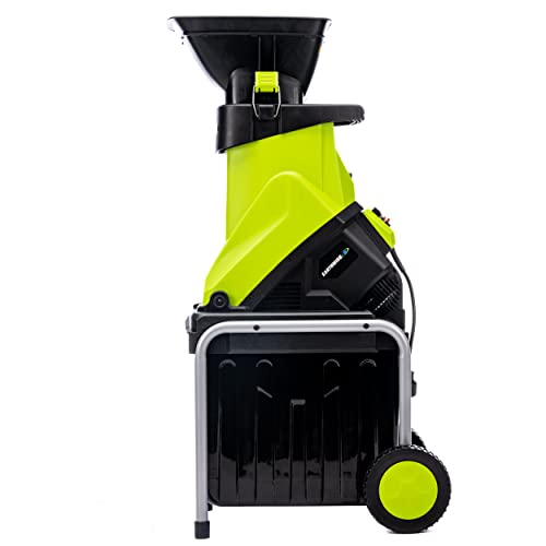 Corded Electric Garden Chipper with Collection Bin U841075