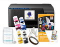 Super-Tank DTF T-Shirt Printer with DTF Ink and Powder Pack for Heat Transfers, Easy Filling, Built-in Scanner and Copier - New, Medium DTF Conversion Printer