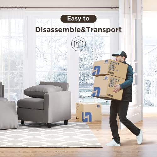 Convertible Sectional Sofa L Shaped Couch with Reversible Chaise U238492