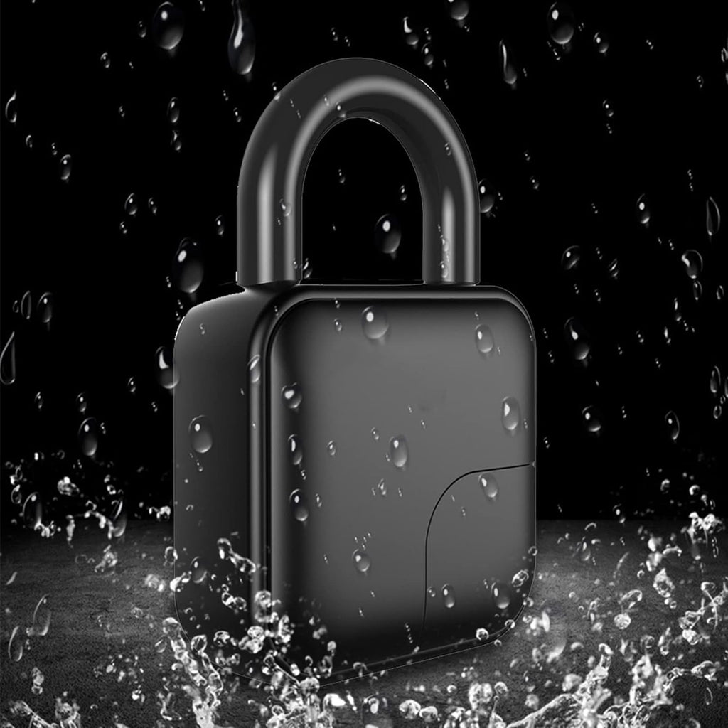 Waterproof Fingerprint Padlock for Door, Suitcase, Gym N863