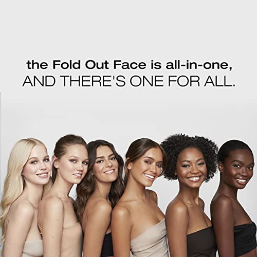 Fold Out Face Makeup Palette, Travel All in One, Neutral Cream & Powder C383147