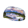 Grand Teton National Park Sweatbands Sports Headband for Men&Women,Breathable & Non-Slip Fabric, Head Accessory for Running,Cycling,Basketball,Yoga,Fitness Workout, Headwear